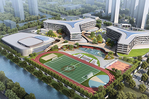 南京金地未來學校俯瞰圖